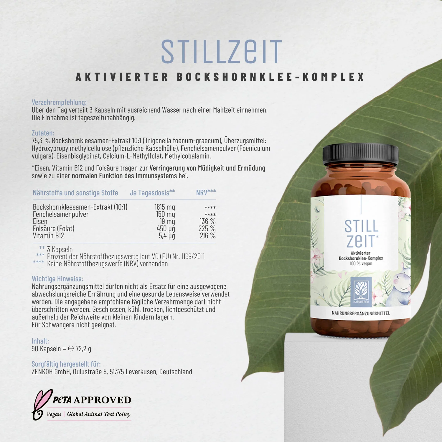Stillzeit: Aktivierter Bockshornklee-Komplex - Image 10
