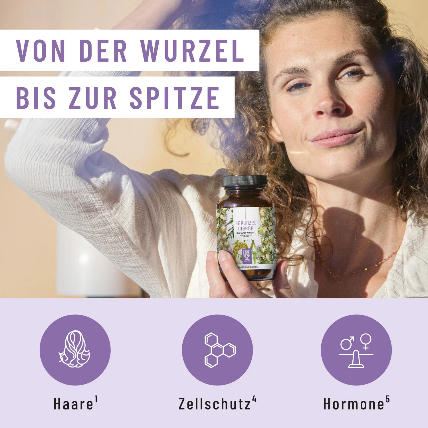 Rapunzelmähne: Haarwurzel-Komplex* mit Hirse, Gerstengras & Rosmarin - Image 6